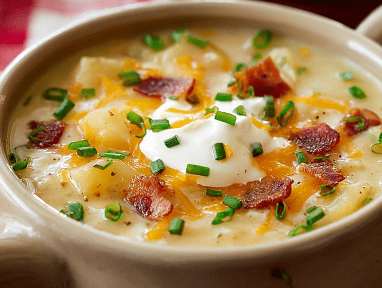 Dairy-Free Baked Potato Soup