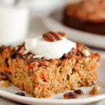 Easy Flourless Oatmeal Carrot Cake Recipe