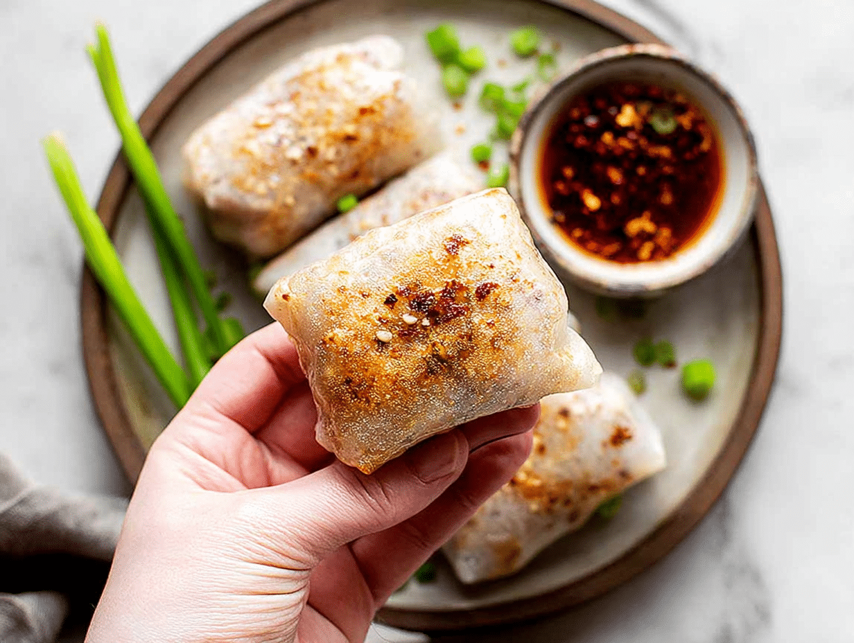 Easy Rice Paper Dumplings (Gluten-Free)