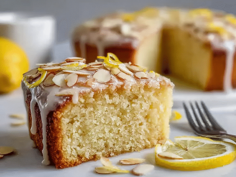 Flourless Lemon Almond Cake