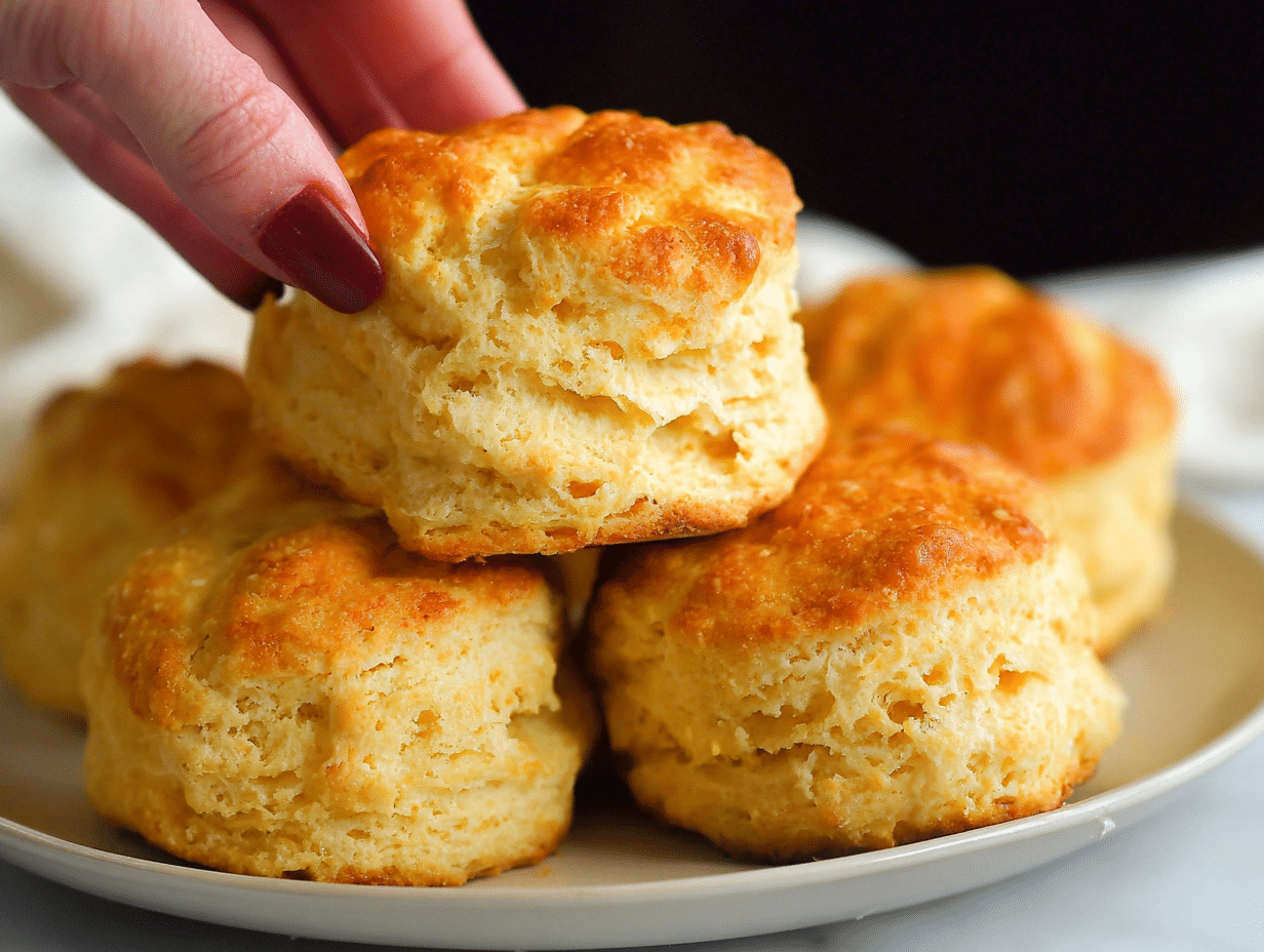 Fluffy 5-Ingredient Gluten-Free Biscuits