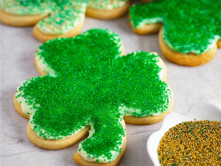 Frosted St. Patrick's Day Cookies