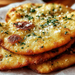 Garlic Keto Flatbread