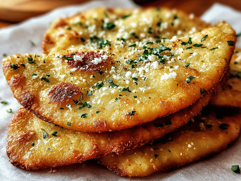 Garlic Keto Flatbread