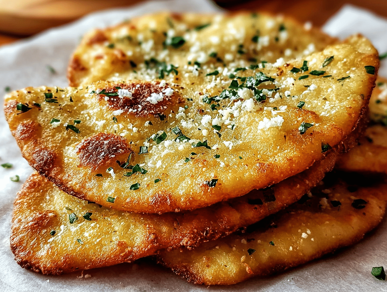 Garlic Keto Flatbread