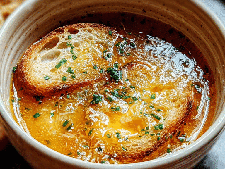 Garlic Soup (Sopa de Ajo)