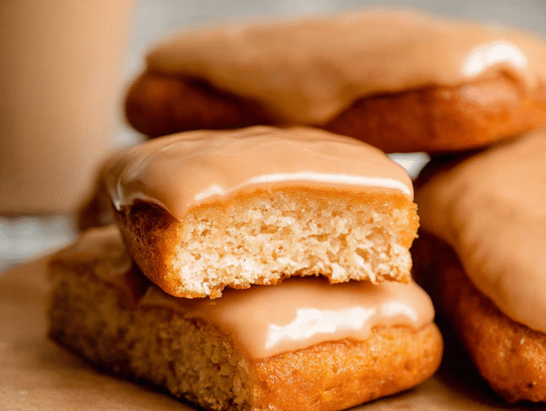Gluten-Free Baked Maple Bars