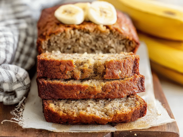 Gluten-Free Banana Bread for Cozy Mornings