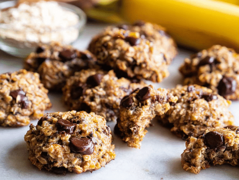 Gluten-Free Banana Cookies