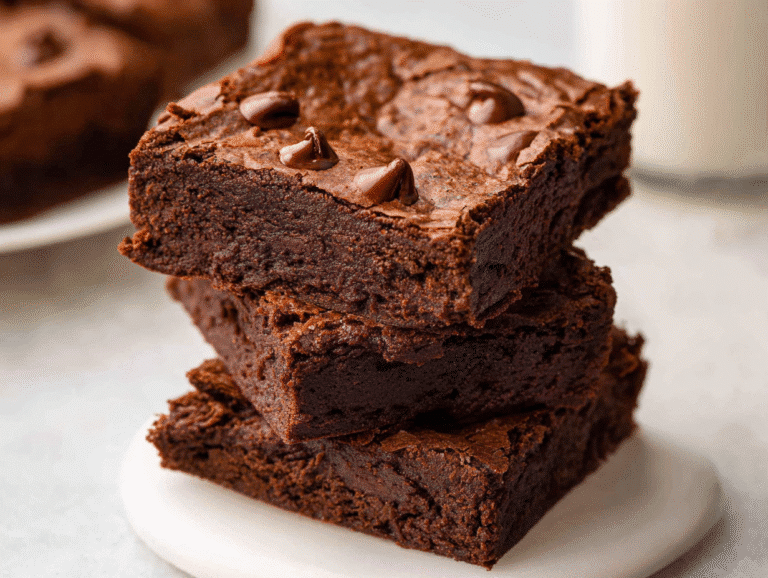 Gluten-Free Brownies No Chocolate Chips