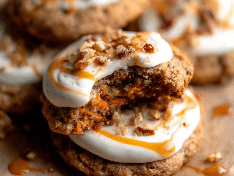 Gluten Free Carrot Cake Cookies