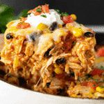Gluten-Free Chicken Burrito Casserole