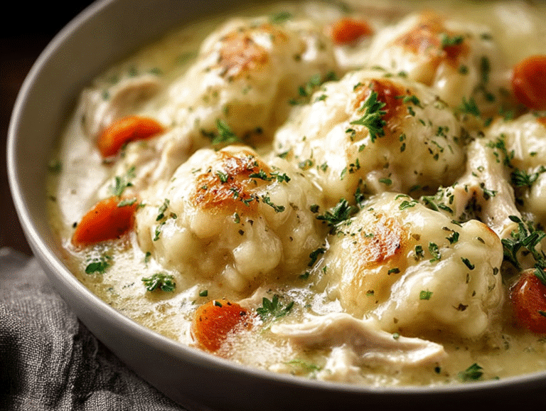 Gluten-Free Chicken & Dumplings