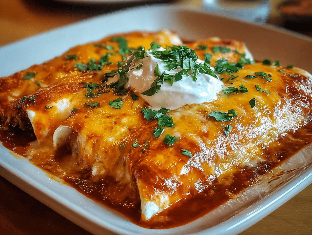 Gluten Free Chicken Enchiladas Recipe