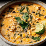 Gluten-Free Chicken Poblano Soup