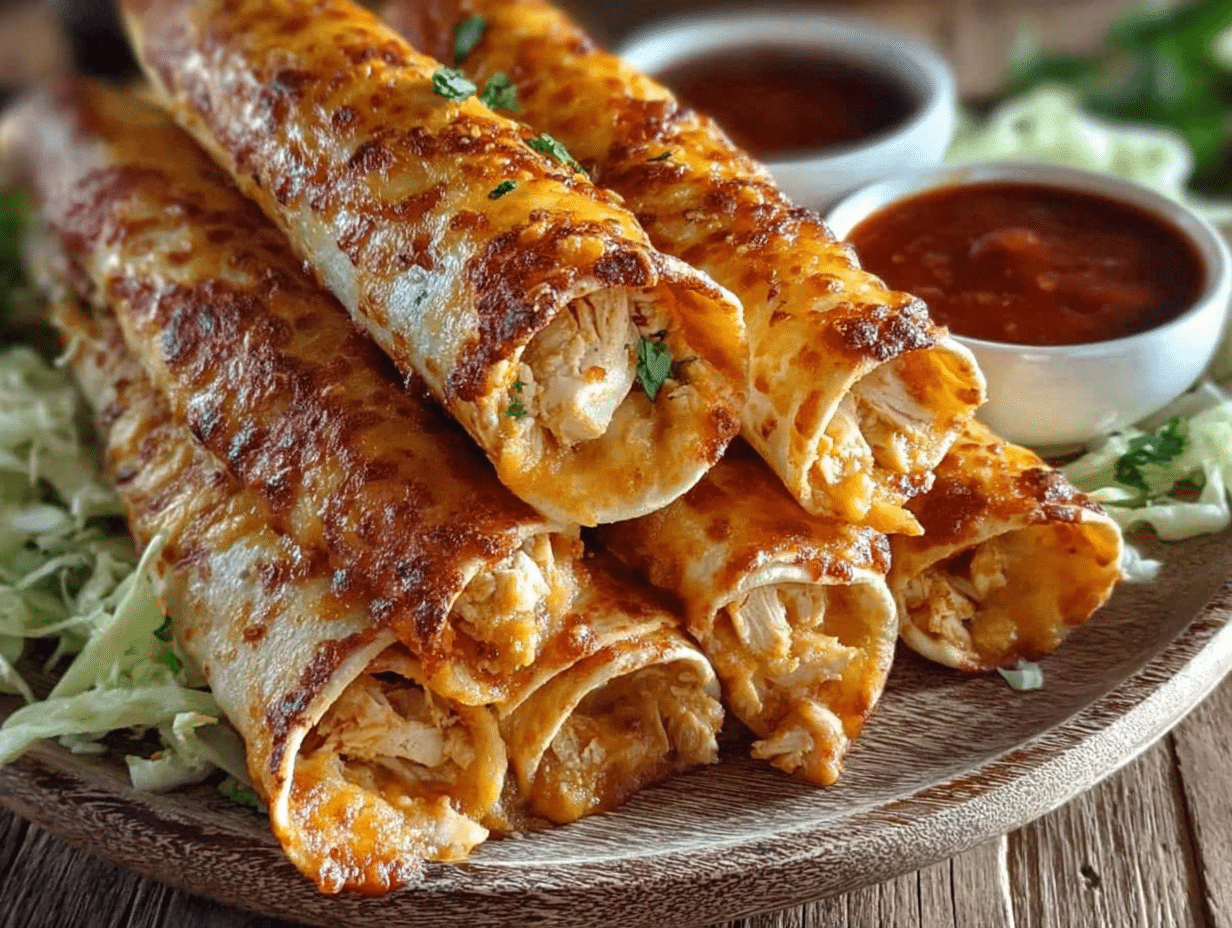 Gluten-Free Chicken Taquitos Recipe