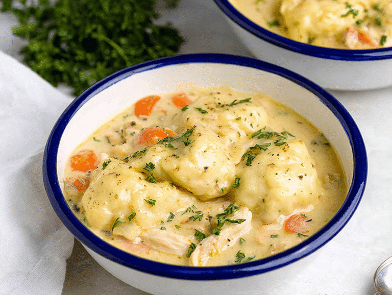 Gluten Free Chicken and Dumplings