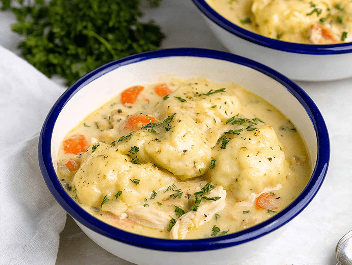 Gluten Free Chicken and Dumplings