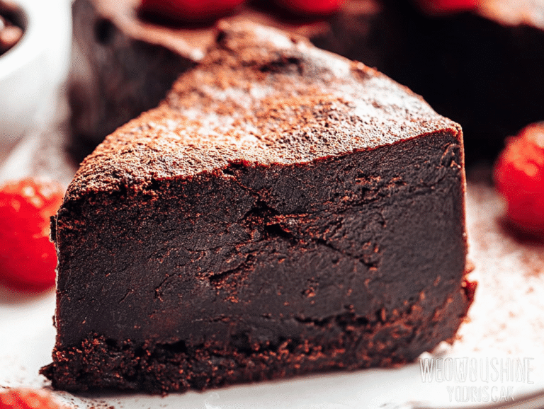 Gluten-Free Flourless Chocolate Cake