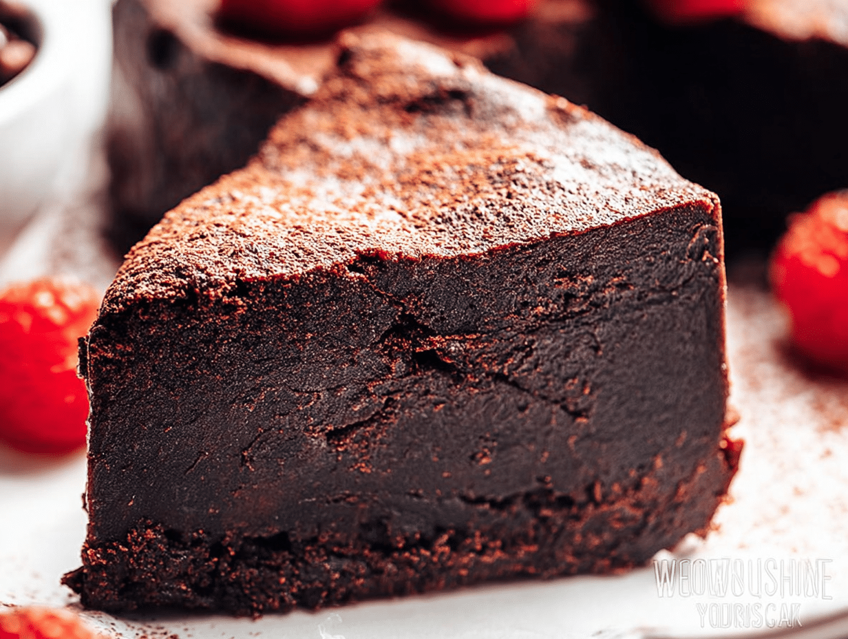 Gluten-Free Flourless Chocolate Cake
