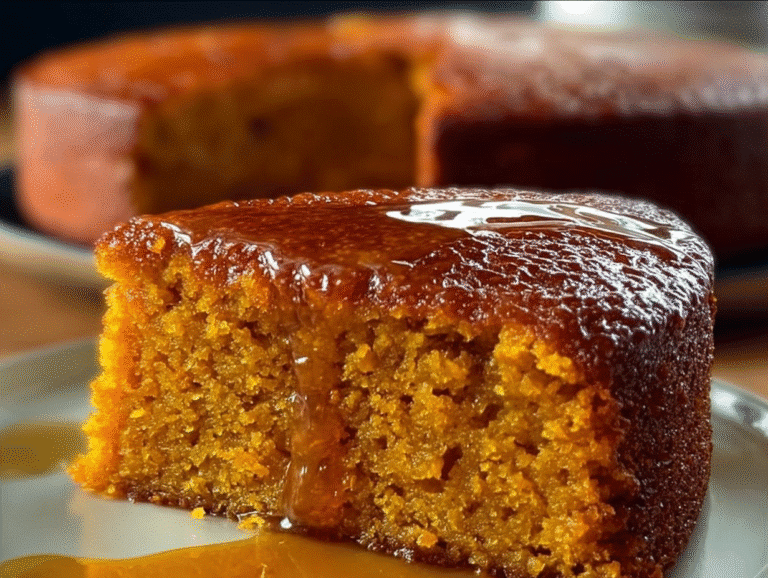 Gluten-Free Flourless Sweet Potato Ginger Cake