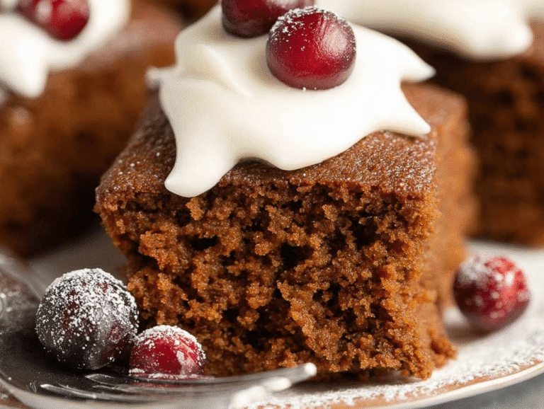 Gluten Free Gingerbread