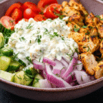Gluten-Free Greek Chicken Bowls