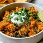 Gluten-Free Ground Turkey Quinoa Casserole