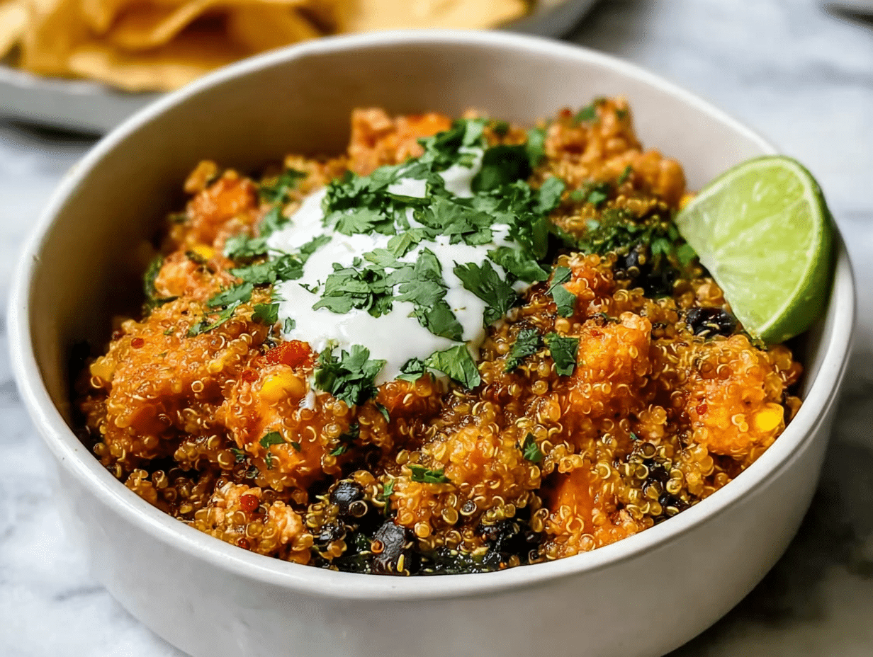 Gluten-Free Ground Turkey Quinoa Casserole