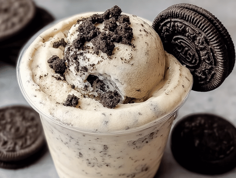 Gluten-Free Ninja Creami Cookies and Cream Ice Cream