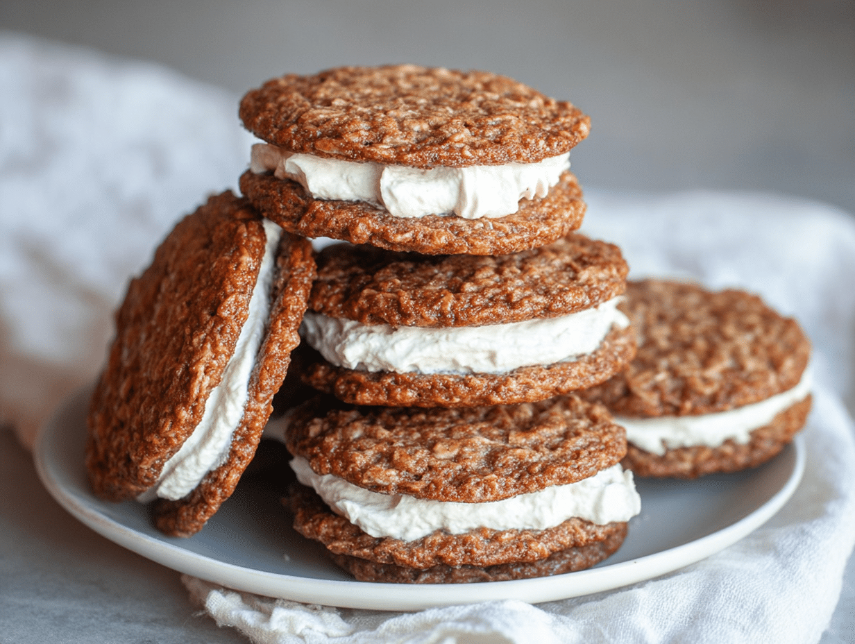 Gluten-Free Oatmeal Cream Pies
