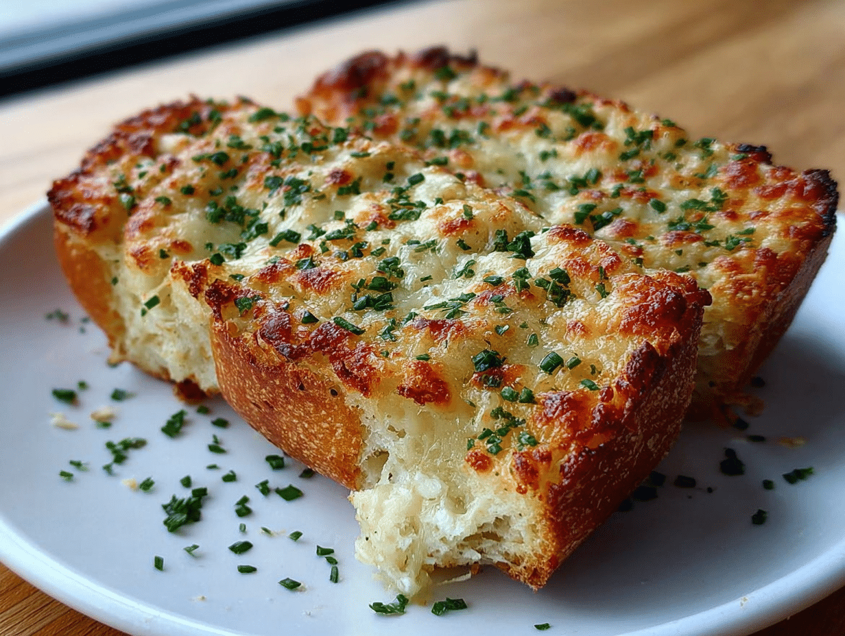 Gluten Free Pizza Garlic Bread
