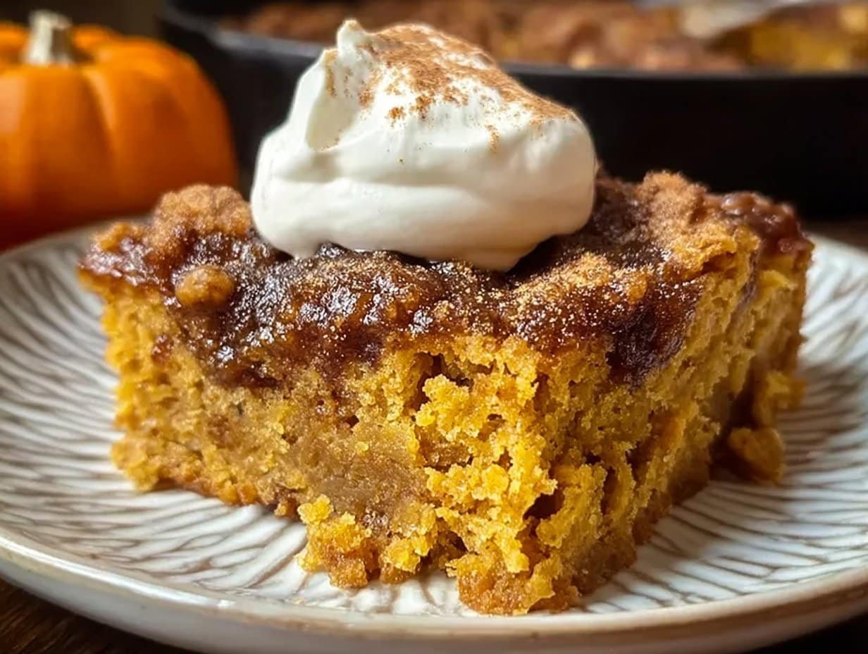 Gluten Free Pumpkin Dump Cake