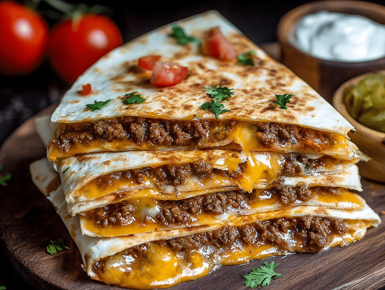 Gluten-Free Smashburger Quesadillas