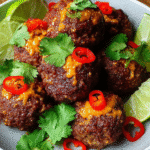 Gluten-Free Spicy Mexican Donkey Balls