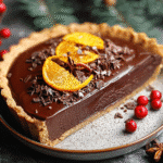 Gluten-Free Vegan Chocolate Orange Tart