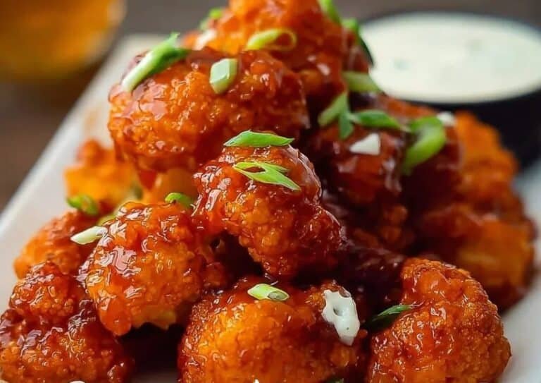 Gluten-free Air Fryer Buffalo Cauliflower Recipe