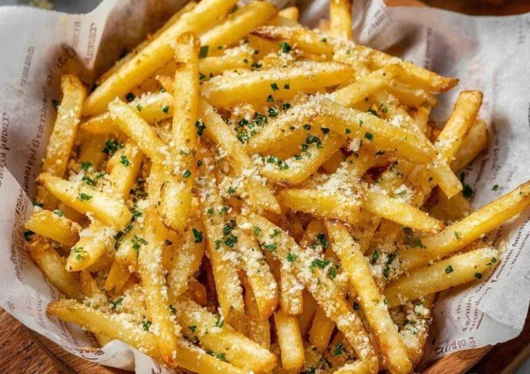 Gluten-free Air Fryer Parmesan Truffle Fries