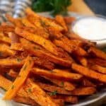 Gluten-free Air Fryer Sweet Potato Fries
