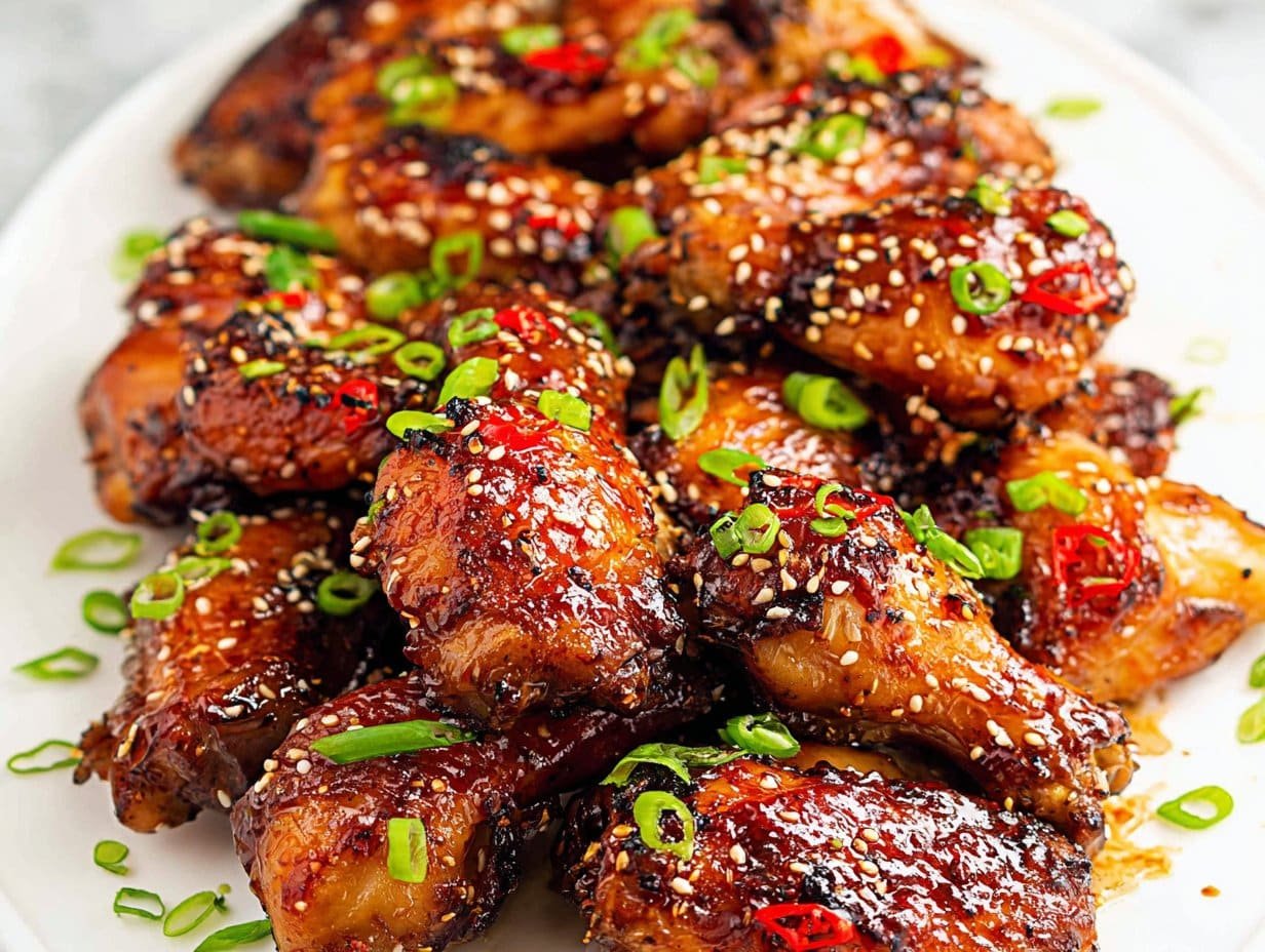 Gluten-free Asian Sticky Wings
