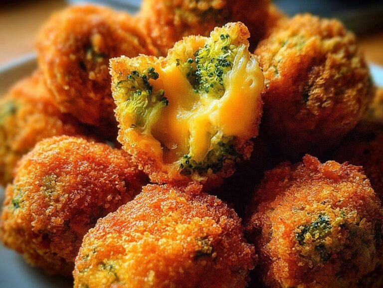 Gluten-free Broccoli Cheese Balls