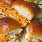 Gluten-free Buffalo Chicken Sliders