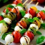 Gluten-free Caprese Skewers