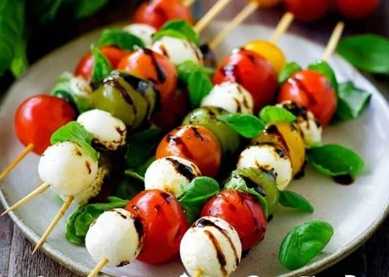 Gluten-free Caprese Skewers