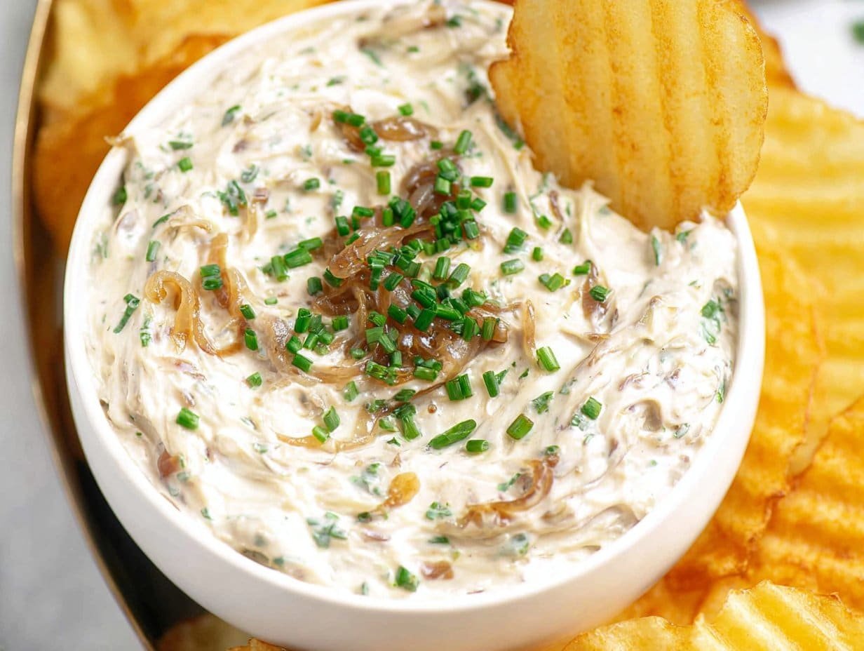 Gluten-free Caramelized Onion Dip