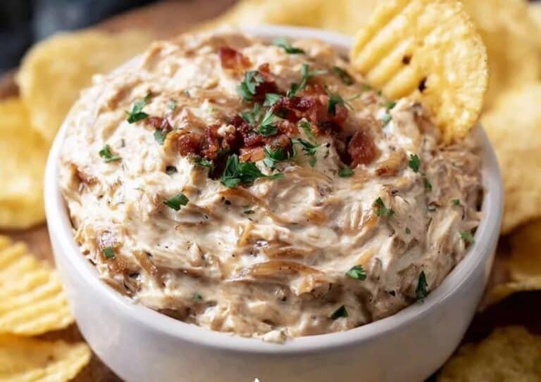 Gluten-free Caramelized Onion Dip