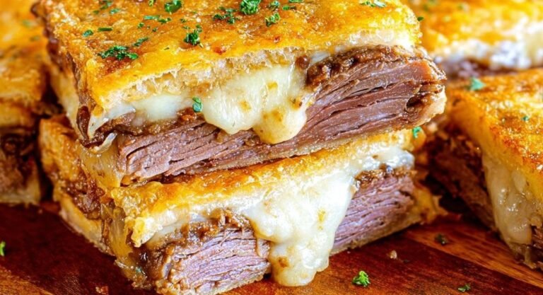 Gluten-free Delicious French Dip Squares