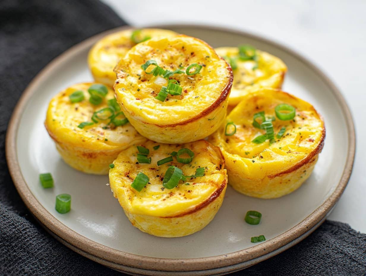 Gluten-free Easy Cottage Cheese Egg Bites