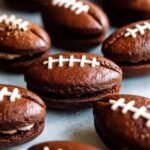 Gluten-free Football Brownies