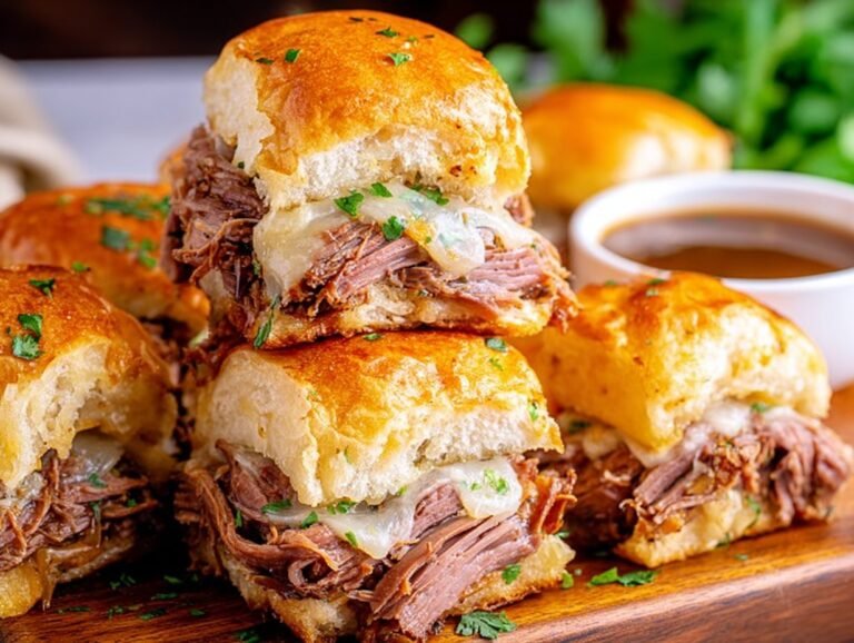 Gluten-free French Dip Sliders